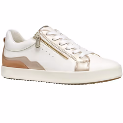 Geox - Baskets D BLOMIEE - Femme (Blanc / Chair)