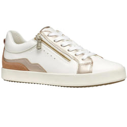 Geox - Baskets D BLOMIEE - Femme (Blanc / Chair)