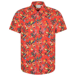 Mountain Warehouse - Chemise manches courtes TROPICAL - Homme (Orange)