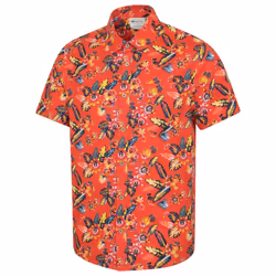Mountain Warehouse - Chemise manches courtes TROPICAL - Homme (Orange)