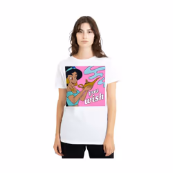 Aladdin - T-shirt YOU WISH - Adulte (Blanc)