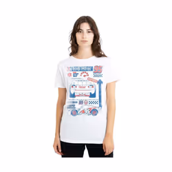 Cars - T-shirt MPH - Adulte (Blanc)
