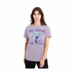 Star Wars - T-shirt BE MINE YOU WILL? - Adulte (Lavande clair)