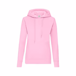 Fruit of the Loom - Sweat à capuche CLASSIC - Femme (Rose clair)