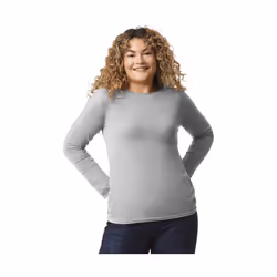 Gildan - T-shirt SOFTSTYLE - Adulte (Gris chiné)