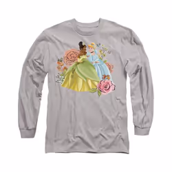 Disney Princess - T-shirt IN THE GARDEN - Adulte (Gris chiné)