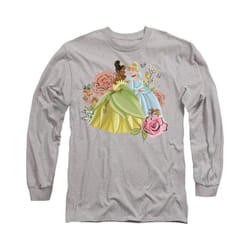 Disney Princess - T-shirt IN THE GARDEN - Adulte (Gris chiné)