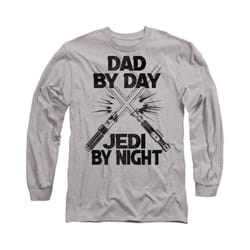 Star Wars - T-shirt JEDI BY NIGHT - Adulte (Gris chiné)