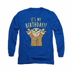 Star Wars - T-shirt IT'S MY BIRTHDAY - Adulte (Bleu roi)