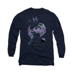 Star Wars - T-shirt DEATH STAR DEFENDERS - Adulte (Bleu marine)