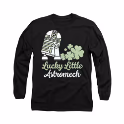 Star Wars - T-shirt LUCKY ASTROMECH - Adulte (Noir)