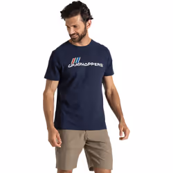 Craghoppers - T-shirt LUCENT - Homme (Bleu marine)