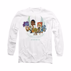 Star Wars - T-shirt YOUNG JEDI ADVENTURE THE FORCE IS WITH US - Adulte (Blanc)