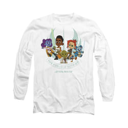 Star Wars - T-shirt YOUNG JEDI ADVENTURE THE FORCE IS WITH US - Adulte (Blanc)