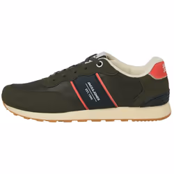 Jack And Jones - Baskets SPIRIT RUNNER - Homme (Vert kaki foncé)