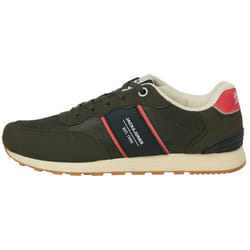 Jack And Jones - Baskets SPIRIT RUNNER - Homme (Vert kaki foncé)