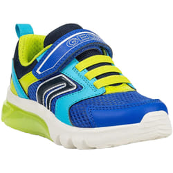 Geox - Baskets CIBERDRON - Garçon (Bleu roi / Vert clair)