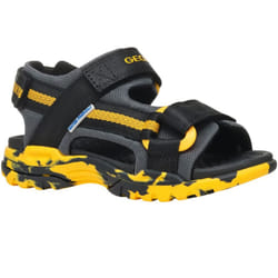 Geox - Sandales BOREALIS - Garçon (Noir / Jaune)