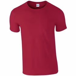 Gildan - T-shirt - Adulte (Rouge foncé chiné)