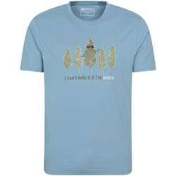 Mountain Warehouse - T-shirt POPLAR - Homme (Bleu)
