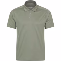 Mountain Warehouse - Polo VOLLEY - Homme (Kaki clair)