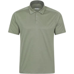 Mountain Warehouse - Polo VOLLEY - Homme (Kaki clair)