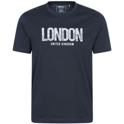 Mountain Warehouse - T-shirt manches courtes LONDON - Homme (Bleu marine)
