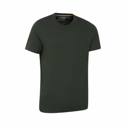 Mountain Warehouse - T-shirts FLINT - Homme (Vert kaki / Bleu marine)