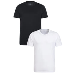 Mountain Warehouse - T-shirts FLINT - Homme (Blanc / Noir)