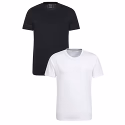 Mountain Warehouse - T-shirts FLINT - Homme (Blanc / Noir)
