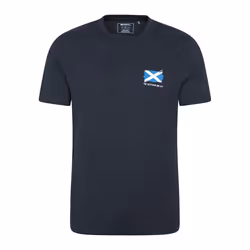 Mountain Warehouse - T-shirt manches courtes WEST HIGHLANDS - Homme (Bleu marine)