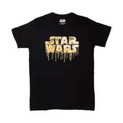 Star Wars - T-shirt - Adulte (Noir / Jaune or)