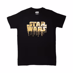 Star Wars - T-shirt - Adulte (Noir / Jaune or)