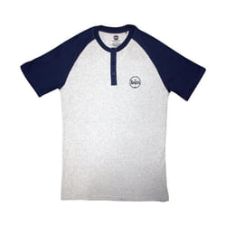 The Beatles - T-shirt - Adulte (Gris / Bleu marine)