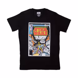 Star Wars - T-shirt THE EMPIRE STRIKES - Adulte (Noir)