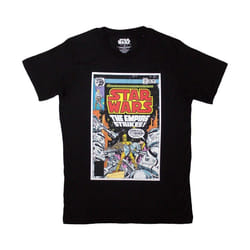 Star Wars - T-shirt THE EMPIRE STRIKES - Adulte (Noir)