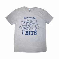 Lilo & Stitch - T-shirt BITE - Adulte (Gris)