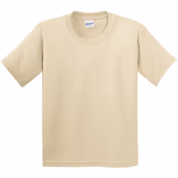 Gildan - T-Shirt - Enfant unisexe (Sable)