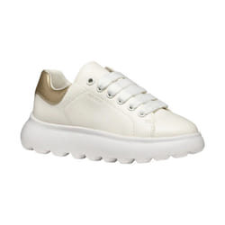 Geox - Baskets PUFFYPOP - Fille (Blanc / Gris)