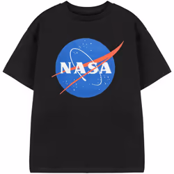 NASA - T-shirt manches courtes CLASSIC - Enfant (Noir)