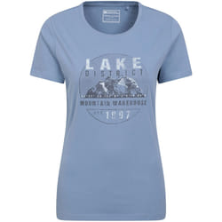 Mountain Warehouse - T-shirt LAKE DISTRICT - Femme (Bleu foncé)