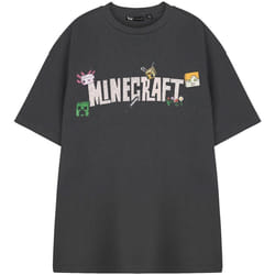 Minecraft - T-shirt manches courtes - Femme (Gris)