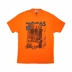 The Beatles - T-shirt - Adulte (Orange)