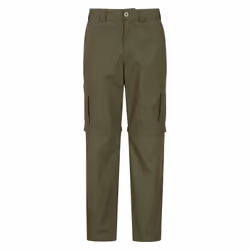 Mountain Warehouse - Pantalon de randonnée TREK - Homme (Vert kaki)