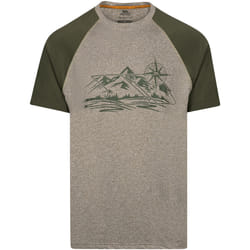 Trespass - T-shirt FULLMER - Homme (Kaki Chiné)