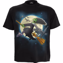 The Simpsons - T-shirt MARGE WITCH - Adulte (Noir)