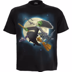 The Simpsons - T-shirt MARGE WITCH - Adulte (Noir)
