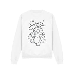 Lilo & Stitch - Sweat SKETCHY SURPRISE - Adulte (Blanc) - L