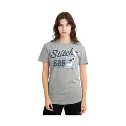 Lilo & Stitch - T-shirt - Femme (Gris chiné) - M