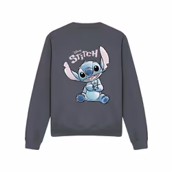 Lilo & Stitch - Sweat COLOUR ME HAPPY - Adulte (Charbon) - L